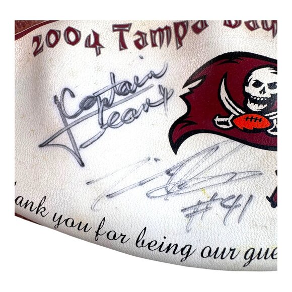 2004 Tampa Bay Buccaneers NFL Wilson Football Signed Team Owners Suite Gift Bucs - Picture 2 of 9